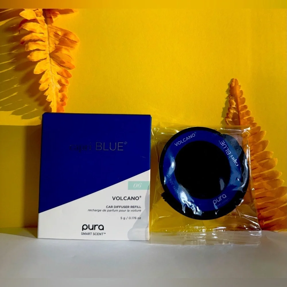 Capri Blue Pura Car Diffuser Refills - Pack of 2 ( Volcano)